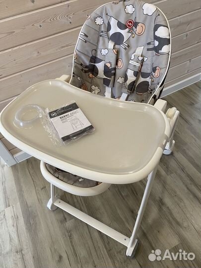 Стульчик для кормления happy baby berny basic