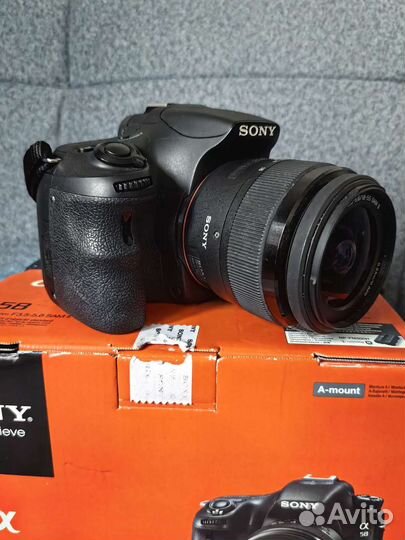 Зеркальный фотоаппарат sony a58