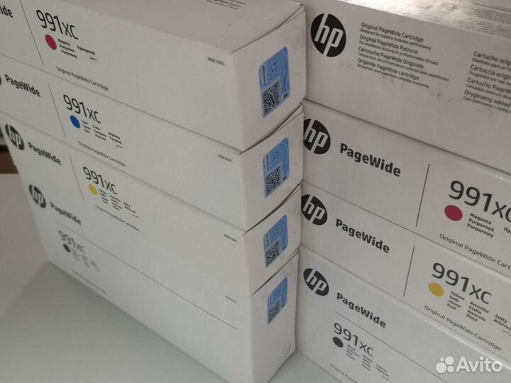 Картриджи hp 991xc