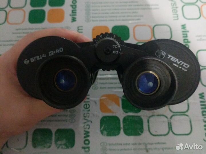 Бинокль бпц 12х40 тенто СССР