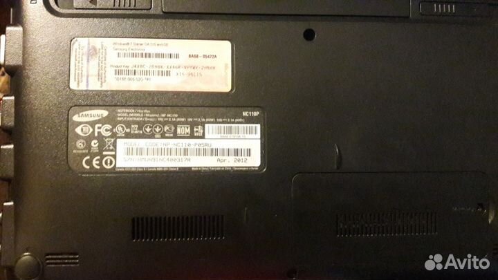Нетбук samsung NP-NC 110 в хорошем сост