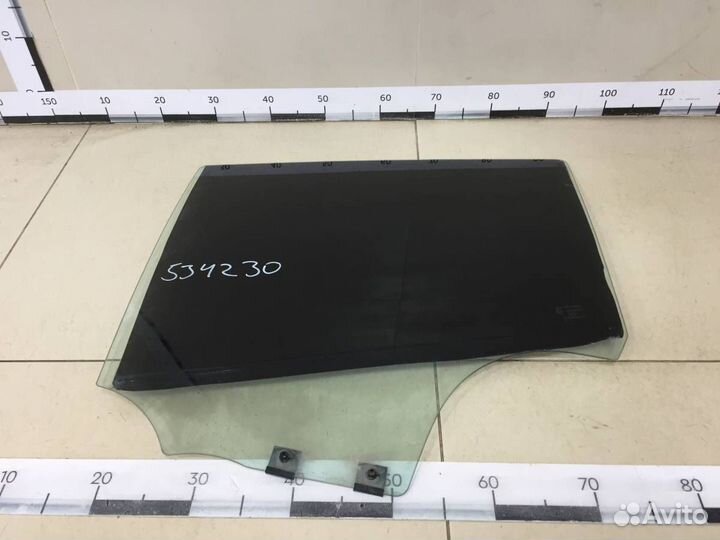 Стекло двери задней левой форточка Renault Sandero