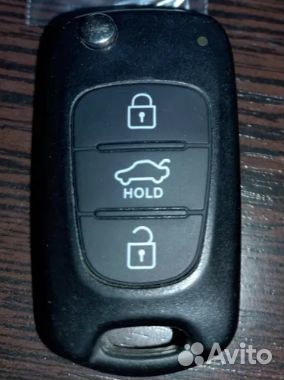Кнопка на корпус ключа зажигания для KIA/Hyundai
