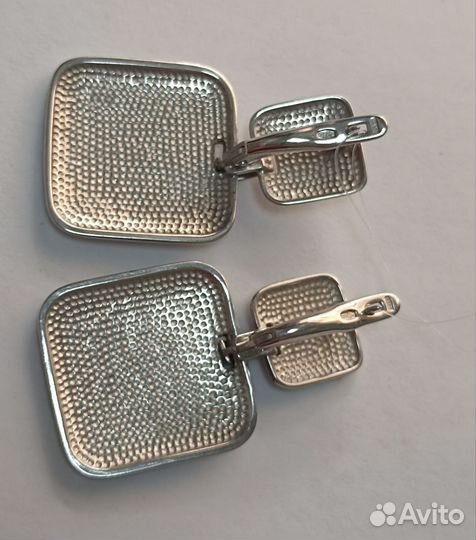 Серебряные серьги проба 925 Арт.007392180124