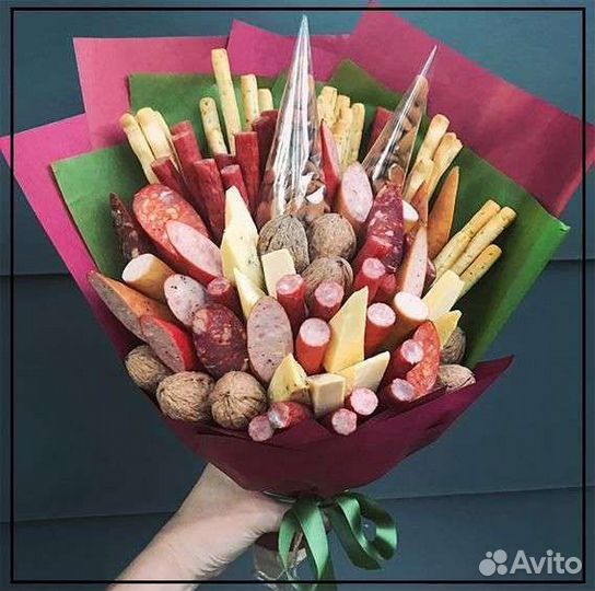 Съедобные букеты для мужчин