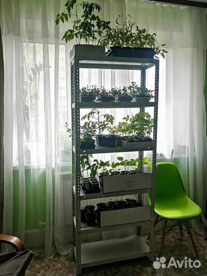 Стеллажи металлические 100 кг на полку, новые