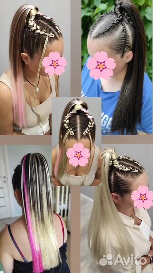 Косы косички колоски канекалоны