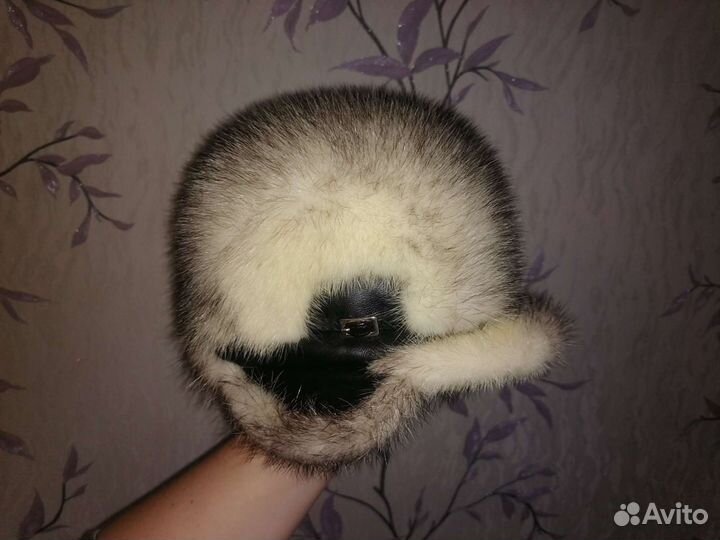 Шапка норковая женская