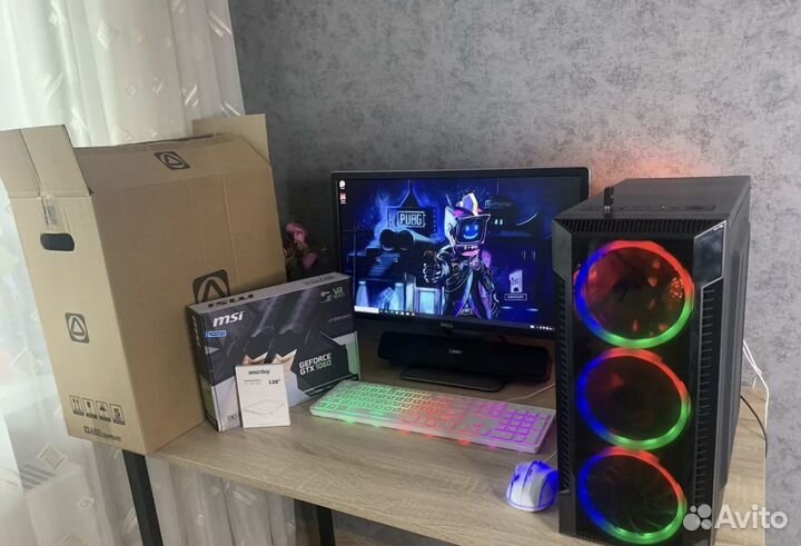 Игровой пк intel core i5/GTX 1060/16 GB/SSD/HDD