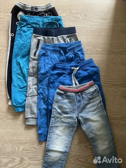 Одежда и обувь пакетом на мальчика 104-110