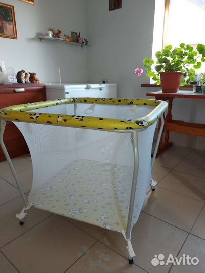 Детский складной манеж