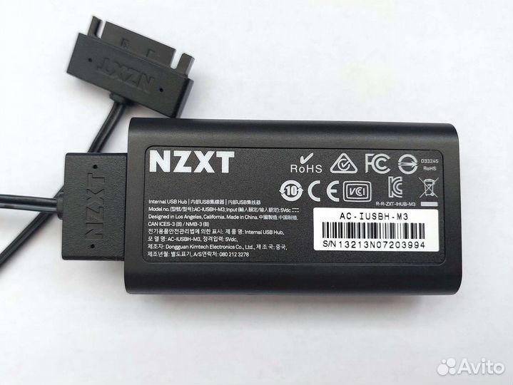 Контроллер Nzxt Internal USB Hub +4 доп разъема