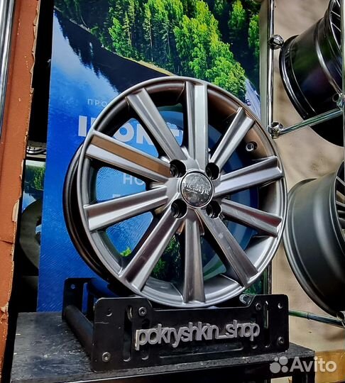 Диски новые R15 4x100 Камрики. графит