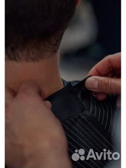 Rebel barber Парикмахерский пеньюар Crystal White