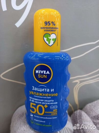 Спрей солнцезащитный новый