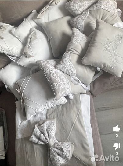 Бортики в детскую кроватку