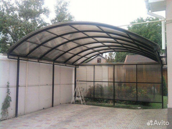 Изготовление лестниц, навесов, мангалов, теплиц