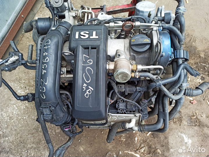 Двигатель1.2 TSI cbzb Volkswagen Caddy Touran