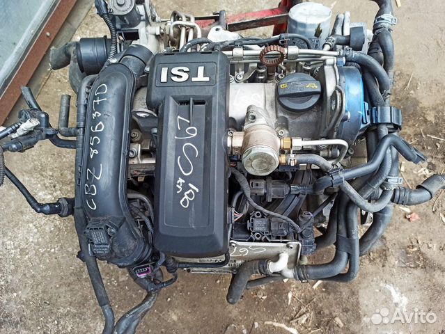 Двигатель1.2 TSI cbzb Volkswagen Caddy Touran