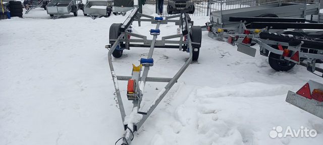 Прицеп к л/а для перевозки катеров Дельфин 6.0