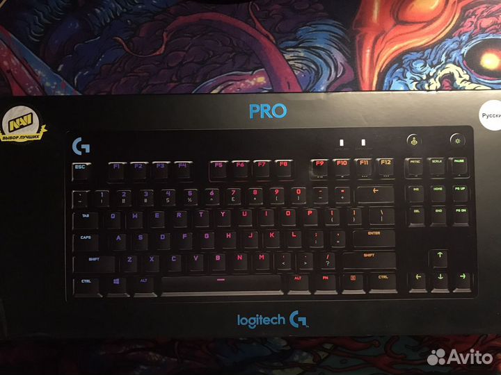 Клавиатура logitech g pro