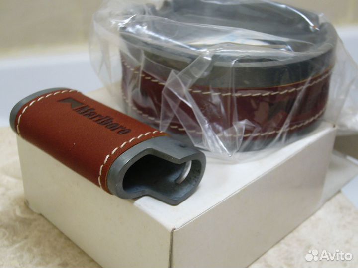 Пепельница новая металлическая Мальборо