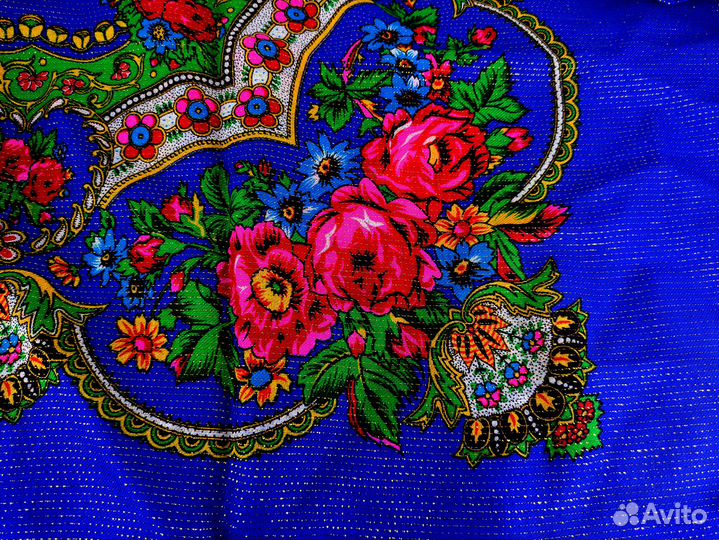 Шаль. Тонкая шерсть. Производство Япония. Новая