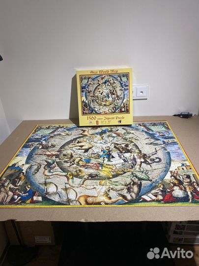 Фигурные пазлы 750 и 1500 деталей