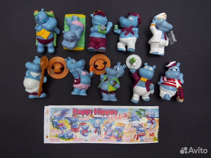 Киндер сюрприз Бегемоты (разные серии)