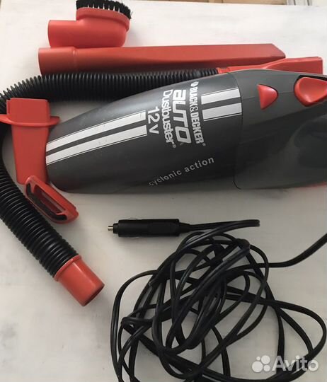 Автомобильный пылесос black decker