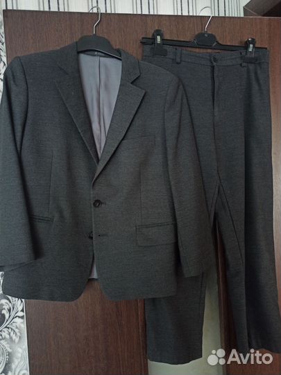 Школьный костюм для мальчика серый 140 рост