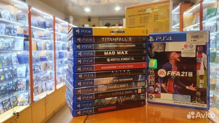 Обмен Игровых дисков PS4/5, PS3, Xbox One/360