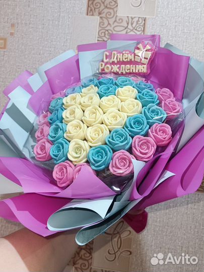 Съедобные букеты,шоколад,розы,цветы