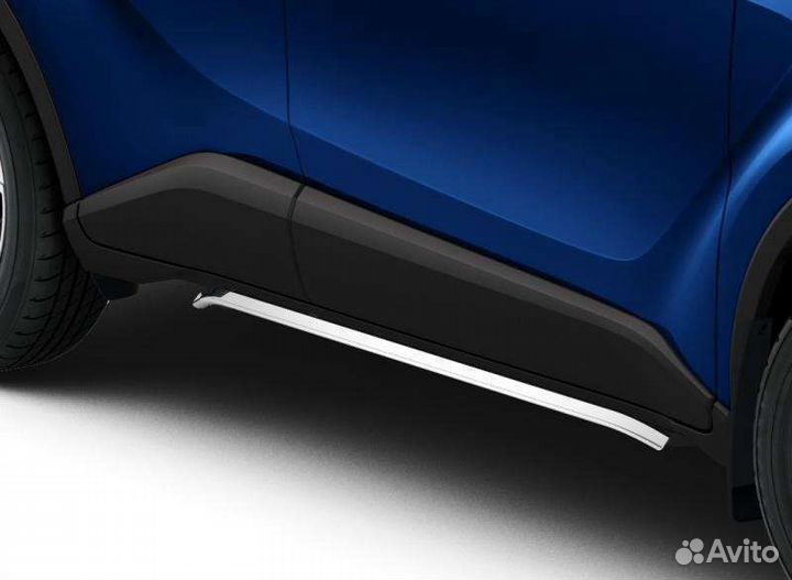 Toyota C-HR пороги накладки защита тюнинг оригинал