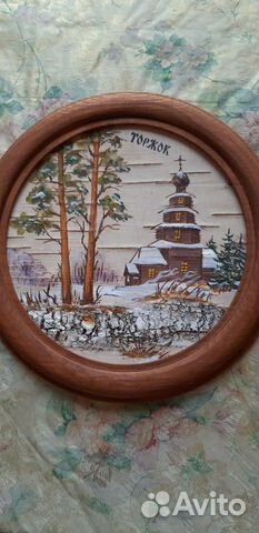Панно деревянное