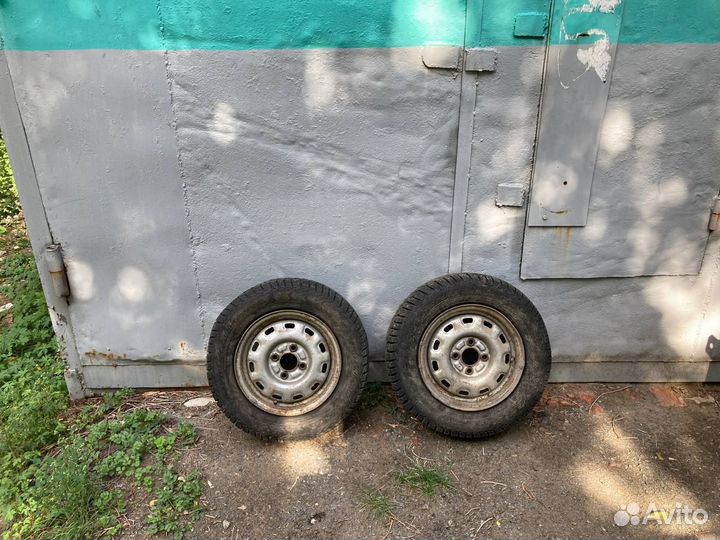 Пара зимних колес Cordiant 175 70 R13 4x100