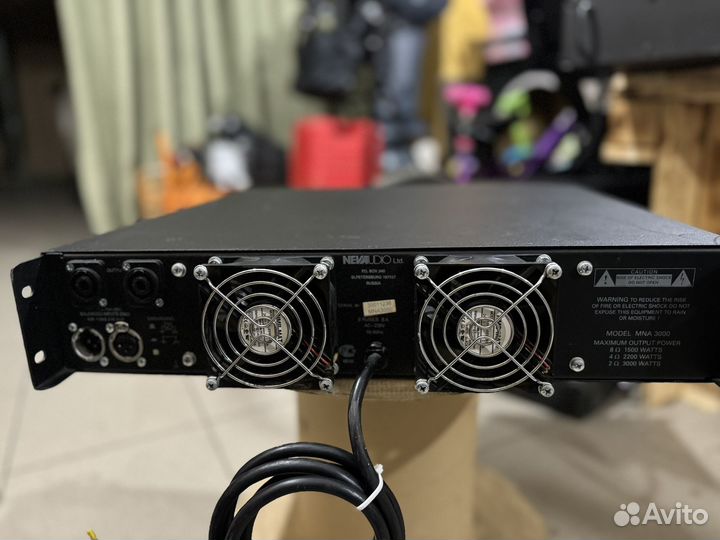 Усилитель мощности Neva audio mna3000