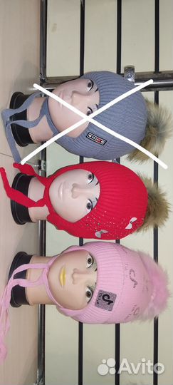 Новая, зимняя шапка на девочку