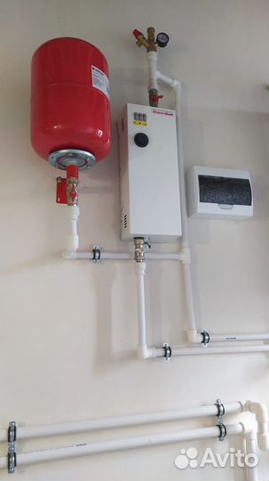 Монтаж отопление и водоснабжение