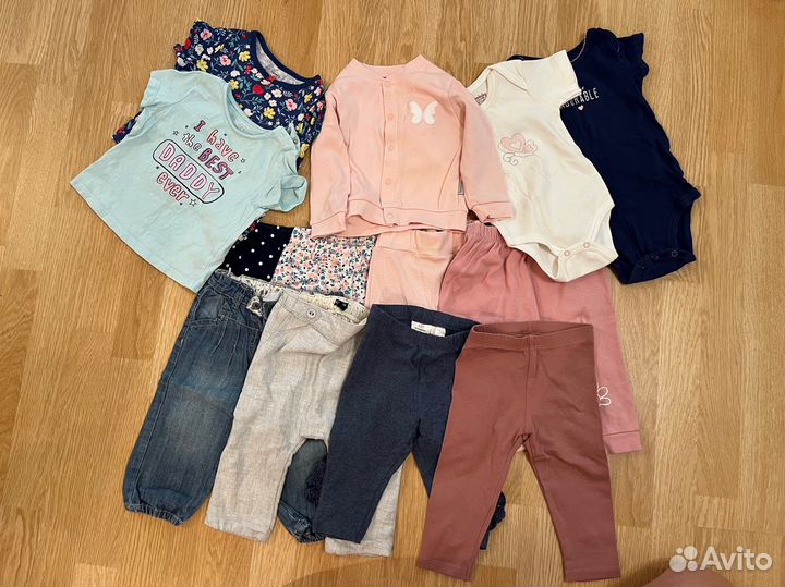 Набор одежды для девочки 6-9 месяцев