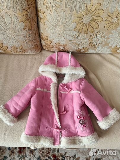 Дубленка для девочки