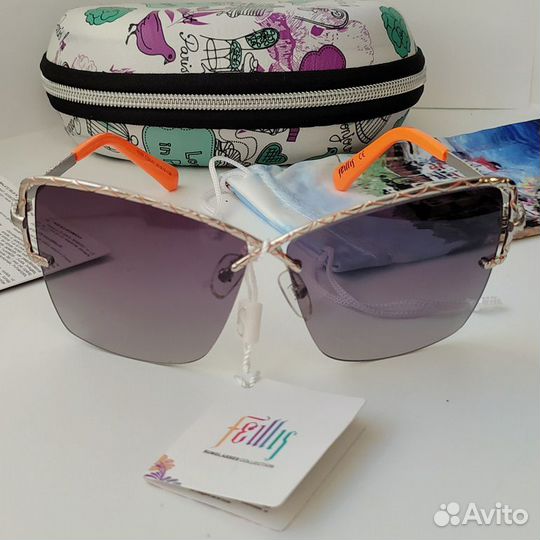 Модные солнцезащитные очки Feillis (0381)