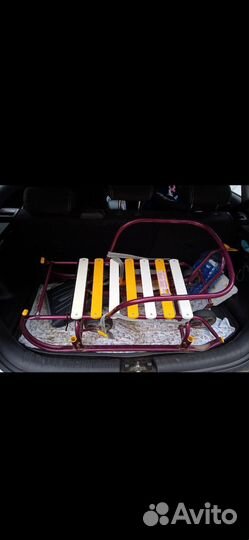 Детские санки коляска ника бу