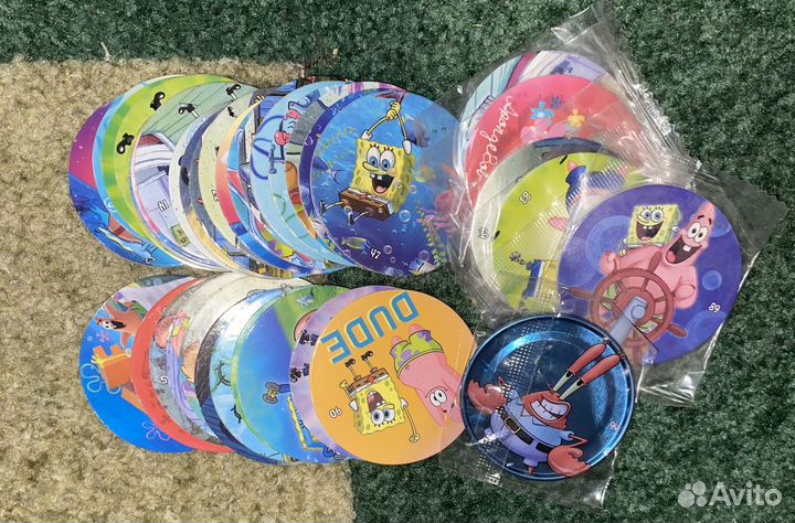 Фишки губка боб,спанч боб,чипикао