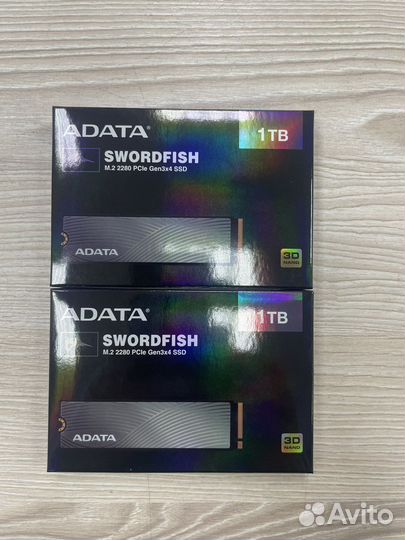 SSD накопитель A-Data Swordfish aswordfish-1T-C