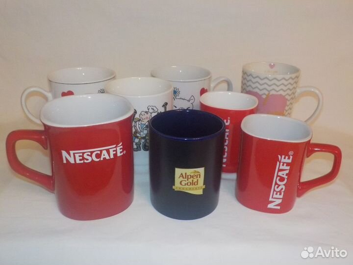 Кружка Nescafe AlpenGold, кружки разные на подарок