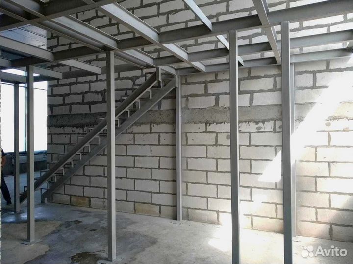 Антресольный этаж для коммерческих помещений