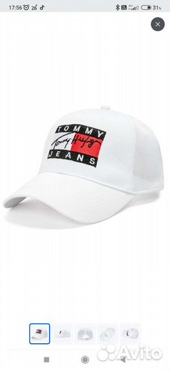 Tommy hilfiger кепка новая