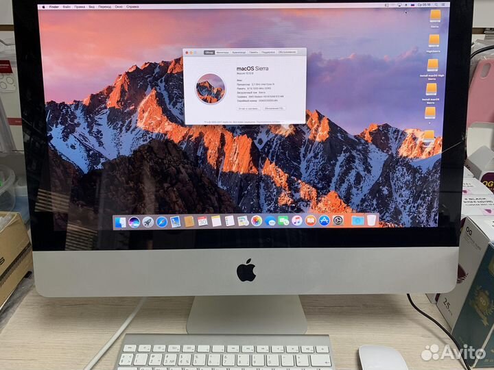 Разбор Apple iMac 21.5