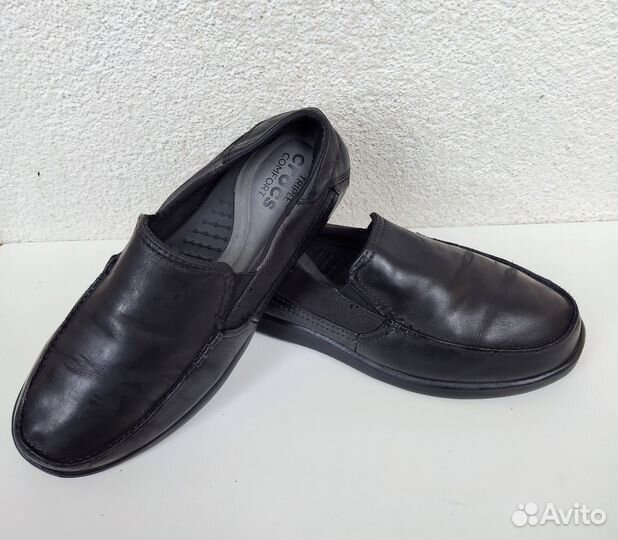 Crocs (42-42.5) кожа лёгкие